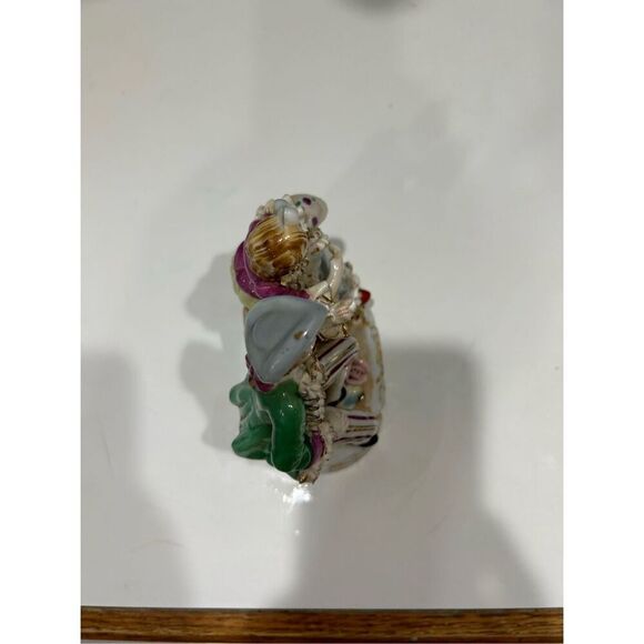 Excellent Vintage Hand Painted Male & Female Figurine Man & Woman Art Sculpture - Picture 10 of 12